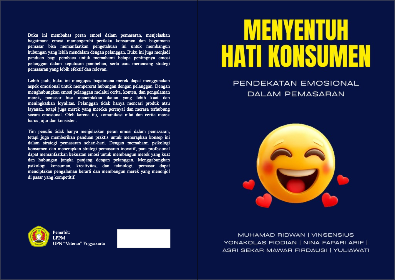 Cover Buku Menyentuh Hati Konsumen: Pendekatan Emosional dalam Pemasaran